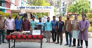 মানিকগঞ্জে শিল্প প্রতিষ্ঠানে ডাকাতির ঘটনায় গ্রেপ্তার ৮, মালামাল উদ্ধার